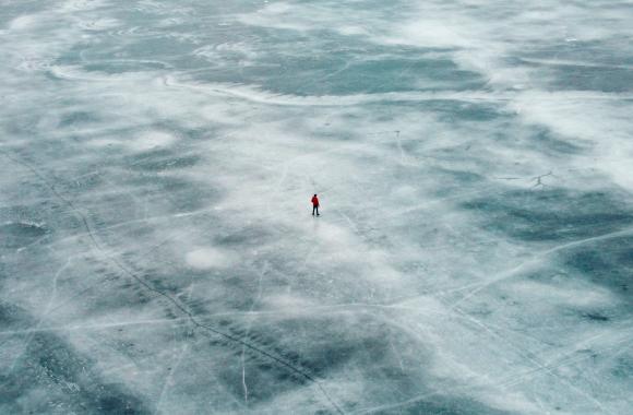 zaledjeno jezero b.s