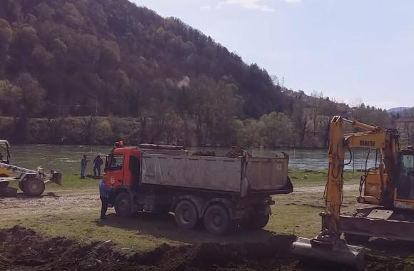 drina uređenje plaze