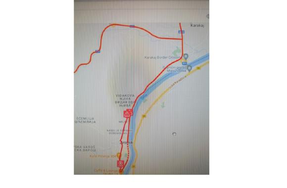 Mapa puta biciklisti 1