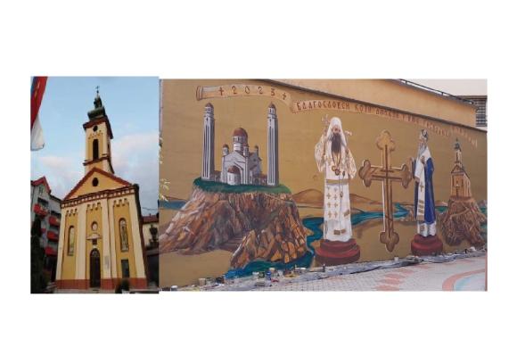crkva mural